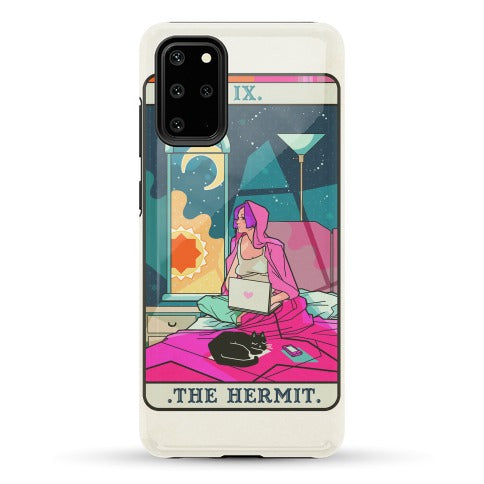 Hermit Tarot Card Phone Case