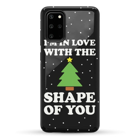 I'm In Love With The Shape Of You Christmas Tree Phone Case