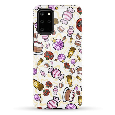 Kirby Munchies Pattern Phone Case