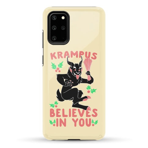 Krampus Believes in You Phone Case