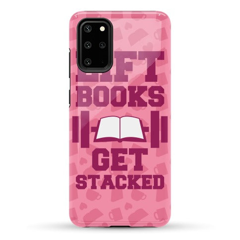 Lift Books, Get Stacked Phone Case