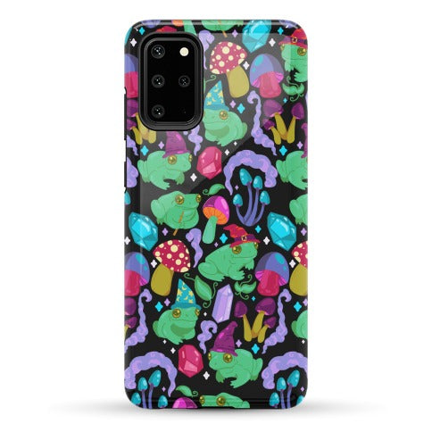 Magical Mushroom Frogs Pattern Phone Case