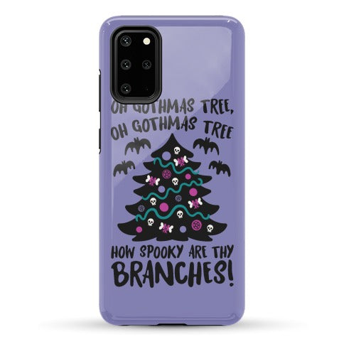 Oh Gothmas Tree Oh Gothmas Tree Parody Phone Case