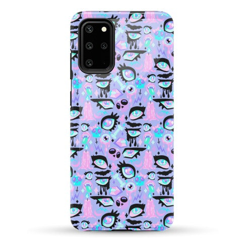 Pastel Goth Eyes Pattern Phone Case