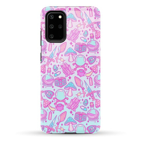 Pastel Goth Witch Pattern Phone Case