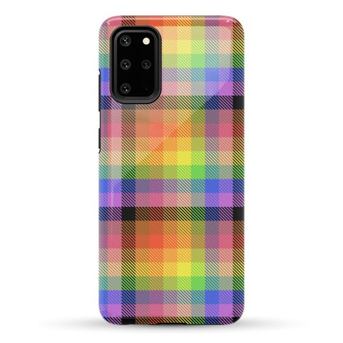 Pride Flag Plaid Phone Case