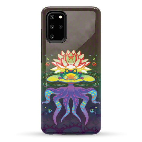 Psychedelic Lily Frog Phone Case