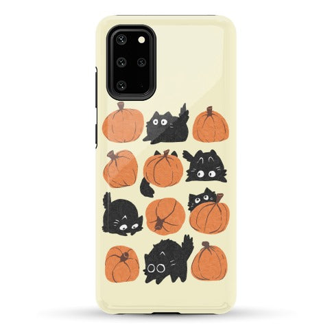 Pumpkin Cats Phone Case