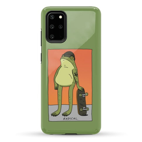 Radical Frog Skater Phone Case