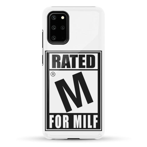 Rated M For Milf Parody Phone Case