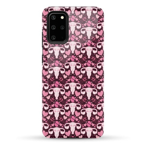 Uterus Pattern Phone Case