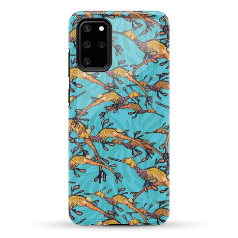 Weedy Sea Dragon Nautical Pattern Phone Case