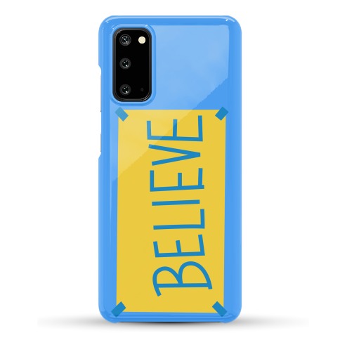 Believe Locker Room Poster Phone Case