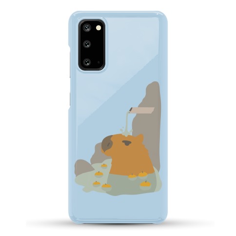 Capybara Hot Spring Phone Case