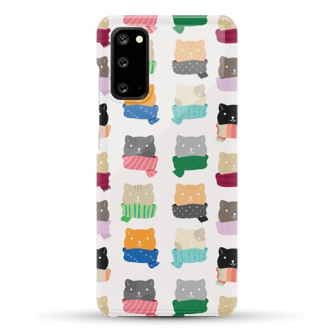 Cats In Scarfs Pattern Phone Case