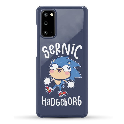 Derpy Sonic Sernic Hadgehorg Phone Case