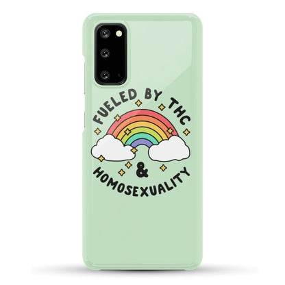 Fueled By THC & Homosexuality Phone Case