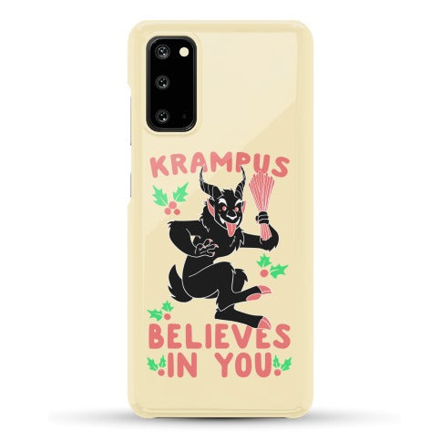Krampus Believes in You Phone Case
