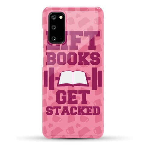 Lift Books, Get Stacked Phone Case