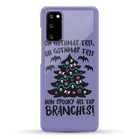 Oh Gothmas Tree Oh Gothmas Tree Parody Phone Case