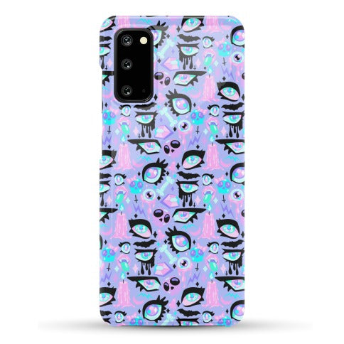 Pastel Goth Eyes Pattern Phone Case