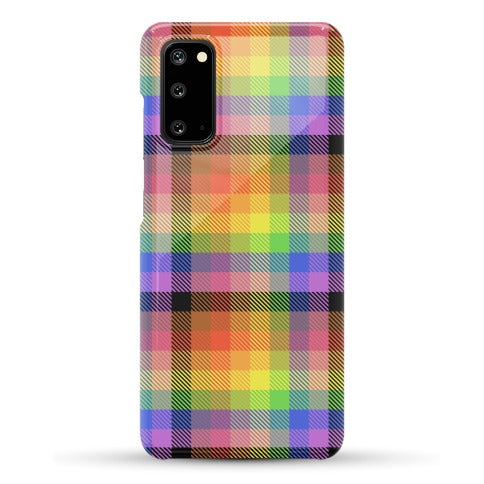 Pride Flag Plaid Phone Case