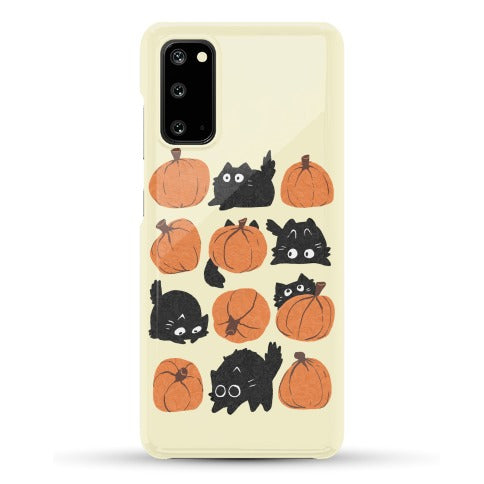 Pumpkin Cats Phone Case