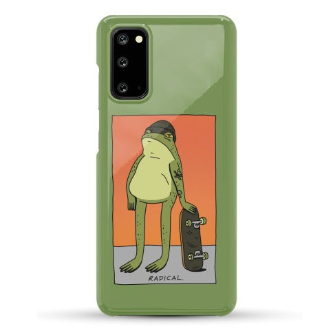 Radical Frog Skater Phone Case