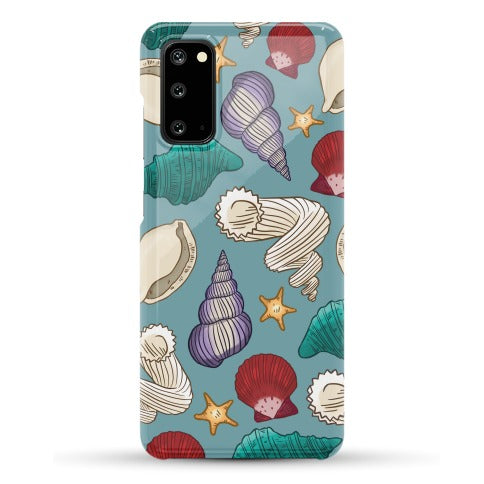 Seashell Pattern Phone Case