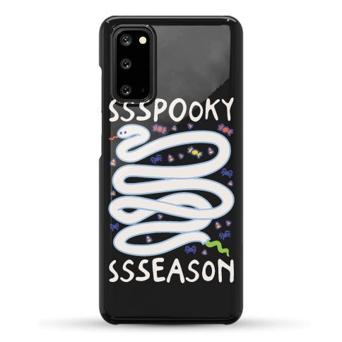 Ssspooky Ssseason Snake Phone Case