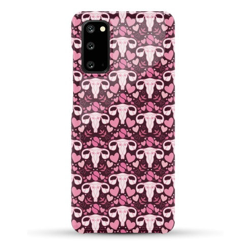 Uterus Pattern Phone Case