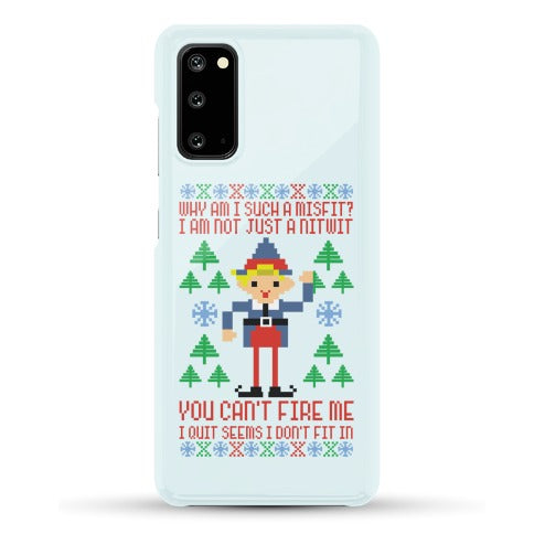 Why am I Such a Misfit I Am Not Just a Nitwit Phone Case