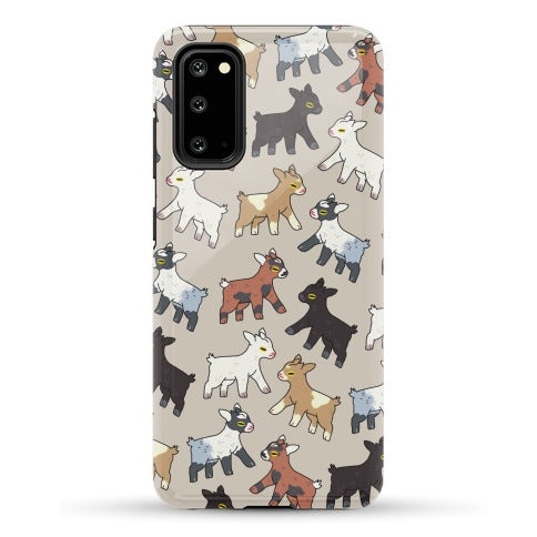 Baby Goats On Baby Goats Pattern Phone Case