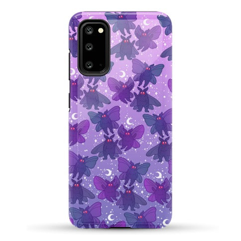 Chubby Mothman Nighttime Pattern Phone Case