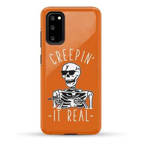 Creepin' It Real Skeleton  Phone Case