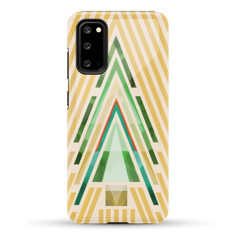 Geometric Summer Tree Phone Case