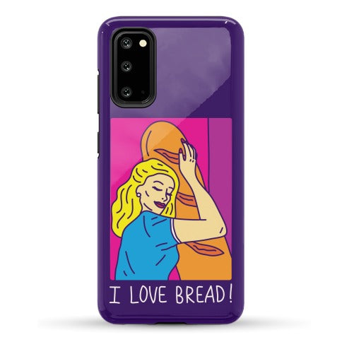 I Love Bread Phone Case