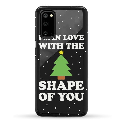 I'm In Love With The Shape Of You Christmas Tree Phone Case