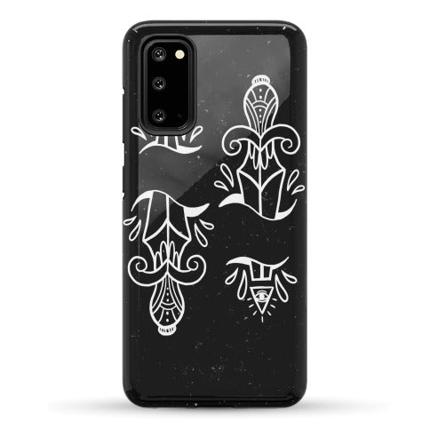 Illuminati Tattoo Daggers Phone Case
