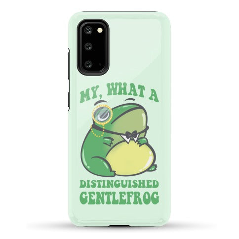 My, What A Distinguished Gentlefrog Phone Case