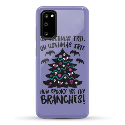 Oh Gothmas Tree Oh Gothmas Tree Parody Phone Case