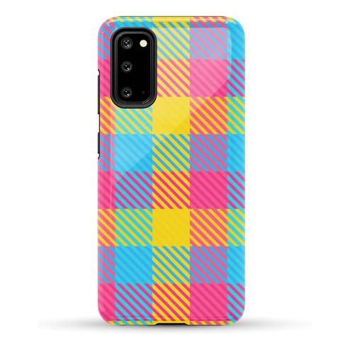 Pan Pride Flag Plaid Phone Case
