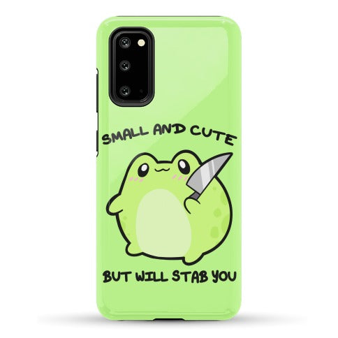 Small And Cute But Will Stab You Froggie Phone Case