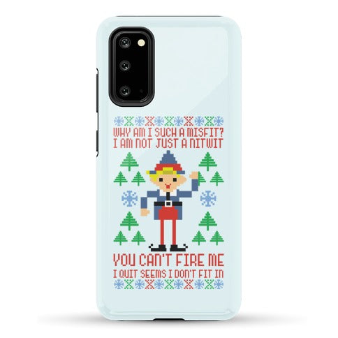 Why am I Such a Misfit I Am Not Just a Nitwit Phone Case
