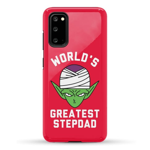 World's Greatest Stepdad Piccolo Parody Phone Case