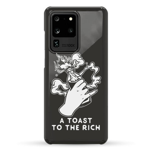 A Toast To The Rich Phone Case