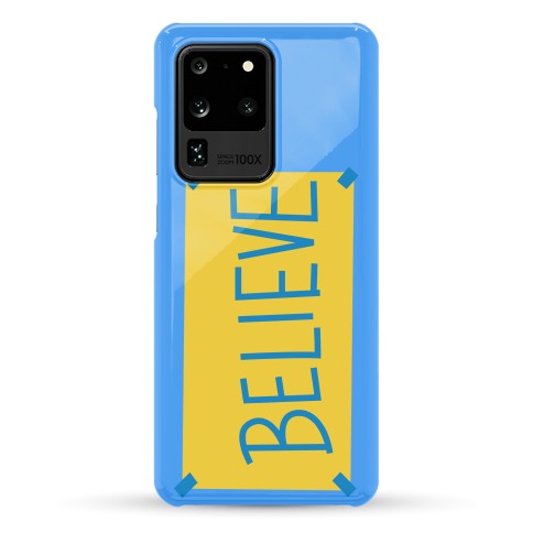 Believe Locker Room Poster Phone Case