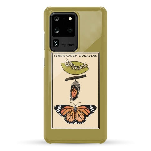 Constantly Evolving Monarch Butterfly Phone Case