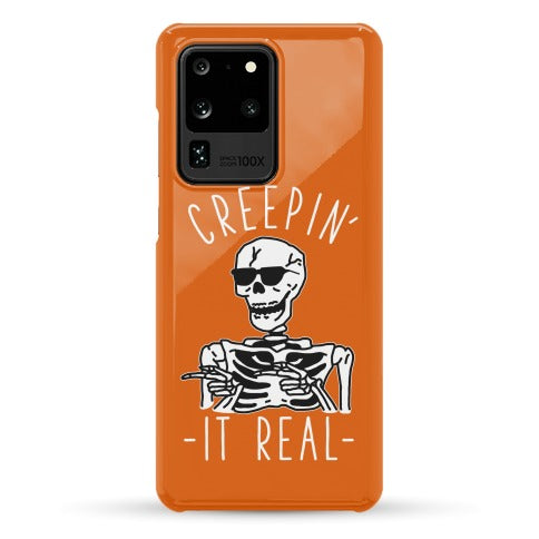 Creepin' It Real Skeleton  Phone Case