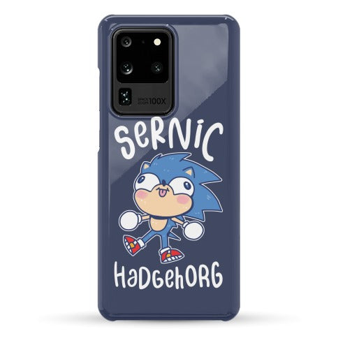 Derpy Sonic Sernic Hadgehorg Phone Case